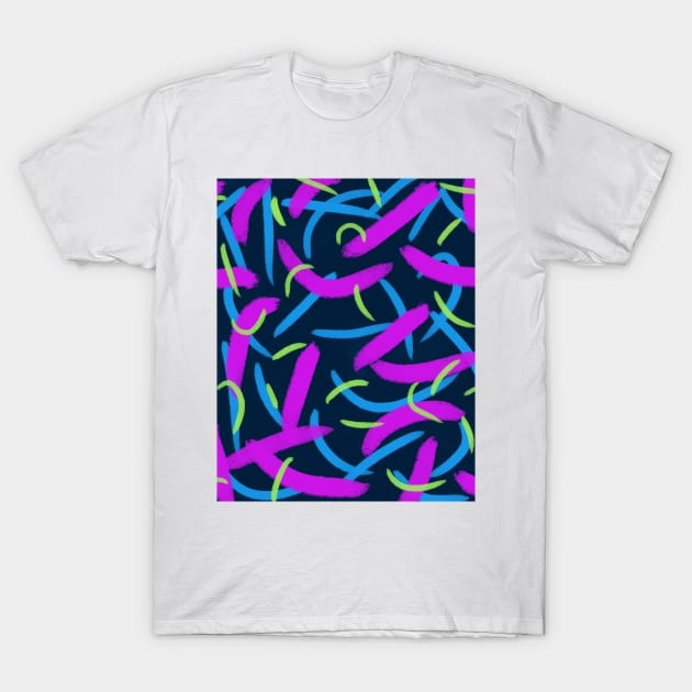 gouache pattern T-Shirt by ulyanaandreeva
